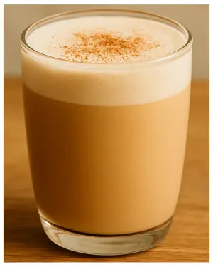 TRIBAL LAPTE VEGETAL CALD CU CARAMEL