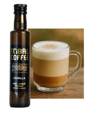 TRIBAL LATTE CU VANILIE CLASIC