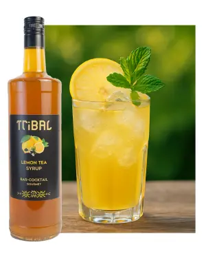 TRIBAL  LEMON TEA GIN FIZZ
