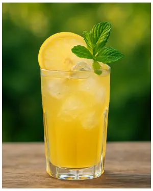 TRIBAL  LEMON TEA GIN FIZZ
