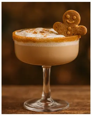 GINGERBREAD WINTER MARTINI