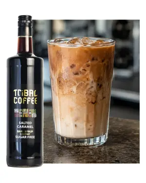 TRIBAL CARAMEL COCOA PERFORMANCE ICED LATTE
