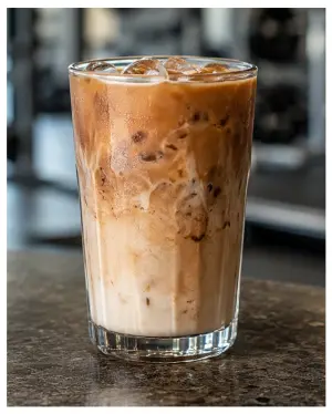 TRIBAL CARAMEL COCOA PERFORMANCE ICED LATTE