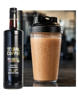 TRIBAL CARAMEL PROTEIN COLD BREW SHAKE