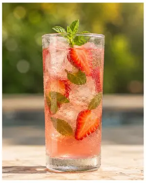 TRIBAL STRWBERRY ELECTROLYTE COOLER
